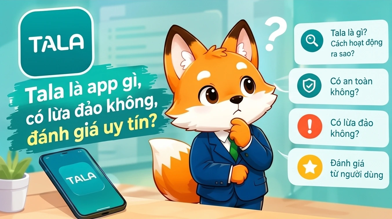 Tala là app gì? Có lừa đảo không? Đánh giá uy tín app vay Tala mới nhất tháng 9/2026