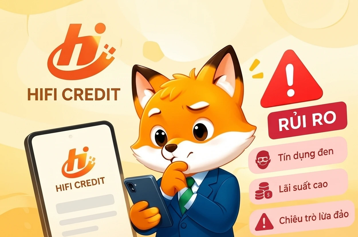 Hifi Credit là app gì? Giải mã rủi ro tự động giải ngân và dấu hiệu tín dụng đen